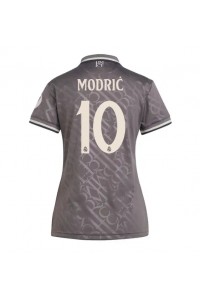 Real Madrid Luka Modric #10 Voetbaltruitje 3e tenue Dames 2024-25 Korte Mouw